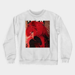 Red hair anime girl Crewneck Sweatshirt